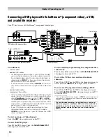 Preview for 16 page of Toshiba 42HL117 Owner'S Manual