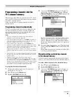 Preview for 31 page of Toshiba 42HL117 Owner'S Manual