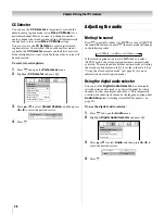 Preview for 46 page of Toshiba 42HL117 Owner'S Manual