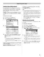 Preview for 47 page of Toshiba 42HL117 Owner'S Manual