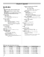 Preview for 64 page of Toshiba 42HL117 Owner'S Manual