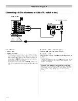 Preview for 14 page of Toshiba 42HL167 - 42" LCD TV Owner'S Manual