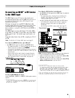 Preview for 19 page of Toshiba 42HL167 - 42" LCD TV Owner'S Manual