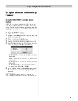 Preview for 71 page of Toshiba 42HL167 - 42" LCD TV Owner'S Manual