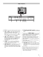 Предварительный просмотр 9 страницы Toshiba 42HL196 - 42" LCD TV Operating Manual