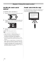 Предварительный просмотр 10 страницы Toshiba 42HL196 - 42" LCD TV Operating Manual