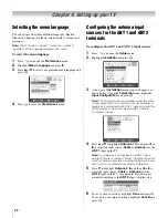 Предварительный просмотр 24 страницы Toshiba 42HL196 - 42" LCD TV Operating Manual