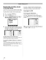 Предварительный просмотр 26 страницы Toshiba 42HL196 - 42" LCD TV Operating Manual