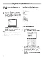 Предварительный просмотр 30 страницы Toshiba 42HL196 - 42" LCD TV Operating Manual