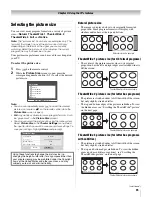 Предварительный просмотр 35 страницы Toshiba 42HL196 - 42" LCD TV Operating Manual