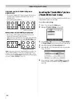 Предварительный просмотр 36 страницы Toshiba 42HL196 - 42" LCD TV Operating Manual