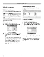 Предварительный просмотр 40 страницы Toshiba 42HL196 - 42" LCD TV Operating Manual