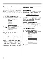 Предварительный просмотр 42 страницы Toshiba 42HL196 - 42" LCD TV Operating Manual