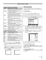 Предварительный просмотр 47 страницы Toshiba 42HL196 - 42" LCD TV Operating Manual