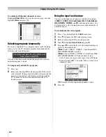 Предварительный просмотр 48 страницы Toshiba 42HL196 - 42" LCD TV Operating Manual