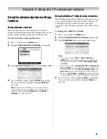 Предварительный просмотр 53 страницы Toshiba 42HL196 - 42" LCD TV Operating Manual