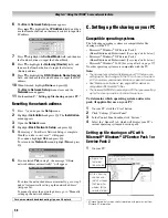 Предварительный просмотр 58 страницы Toshiba 42HL196 - 42" LCD TV Operating Manual