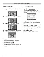 Предварительный просмотр 64 страницы Toshiba 42HL196 - 42" LCD TV Operating Manual