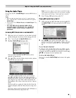 Предварительный просмотр 65 страницы Toshiba 42HL196 - 42" LCD TV Operating Manual