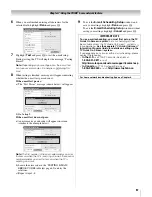 Предварительный просмотр 67 страницы Toshiba 42HL196 - 42" LCD TV Operating Manual