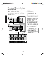 Preview for 12 page of Toshiba 42HP16 Owner'S Manual