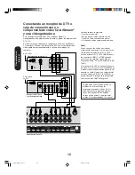 Preview for 12 page of Toshiba 42HP66 - 42" Plasma TV (Spanish) Manual De Usuario