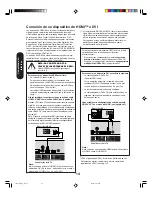 Preview for 14 page of Toshiba 42HP66 - 42" Plasma TV (Spanish) Manual De Usuario