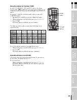 Preview for 23 page of Toshiba 42HP83 Owner'S Manual