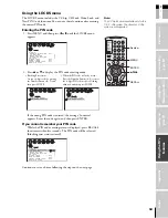 Preview for 43 page of Toshiba 42HP83 Owner'S Manual