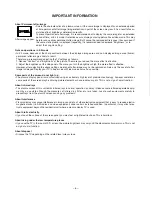 Preview for 5 page of Toshiba 42HP84 - 42" Plasma TV Service Manual