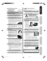 Предварительный просмотр 3 страницы Toshiba 42HP86 Owner'S Manual