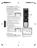 Предварительный просмотр 24 страницы Toshiba 42HP86 Owner'S Manual