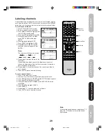 Предварительный просмотр 29 страницы Toshiba 42HP86 Owner'S Manual