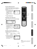 Preview for 39 page of Toshiba 42HP86 Owner'S Manual