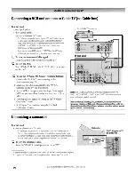 Предварительный просмотр 14 страницы Toshiba 42HP95 - 42" Plasma TV Owner'S Manual