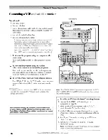 Предварительный просмотр 16 страницы Toshiba 42HP95 - 42" Plasma TV Owner'S Manual