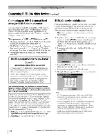 Предварительный просмотр 24 страницы Toshiba 42HP95 - 42" Plasma TV Owner'S Manual