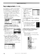 Предварительный просмотр 46 страницы Toshiba 42HP95 - 42" Plasma TV Owner'S Manual