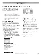 Предварительный просмотр 47 страницы Toshiba 42HP95 - 42" Plasma TV Owner'S Manual