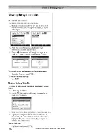 Предварительный просмотр 54 страницы Toshiba 42HP95 - 42" Plasma TV Owner'S Manual