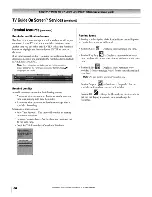 Предварительный просмотр 66 страницы Toshiba 42HP95 - 42" Plasma TV Owner'S Manual