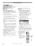 Предварительный просмотр 72 страницы Toshiba 42HP95 - 42" Plasma TV Owner'S Manual