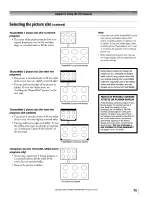 Предварительный просмотр 75 страницы Toshiba 42HP95 - 42" Plasma TV Owner'S Manual