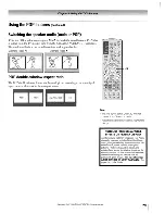 Предварительный просмотр 79 страницы Toshiba 42HP95 - 42" Plasma TV Owner'S Manual