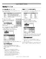 Предварительный просмотр 81 страницы Toshiba 42HP95 - 42" Plasma TV Owner'S Manual