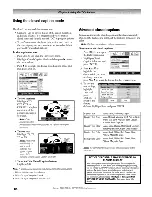 Предварительный просмотр 84 страницы Toshiba 42HP95 - 42" Plasma TV Owner'S Manual