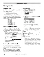 Предварительный просмотр 86 страницы Toshiba 42HP95 - 42" Plasma TV Owner'S Manual