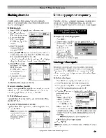 Предварительный просмотр 99 страницы Toshiba 42HP95 - 42" Plasma TV Owner'S Manual