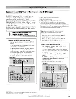 Предварительный просмотр 21 страницы Toshiba 42HPX95 - 42" Plasma Panel Owner'S Manual