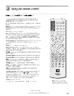 Предварительный просмотр 31 страницы Toshiba 42HPX95 - 42" Plasma Panel Owner'S Manual